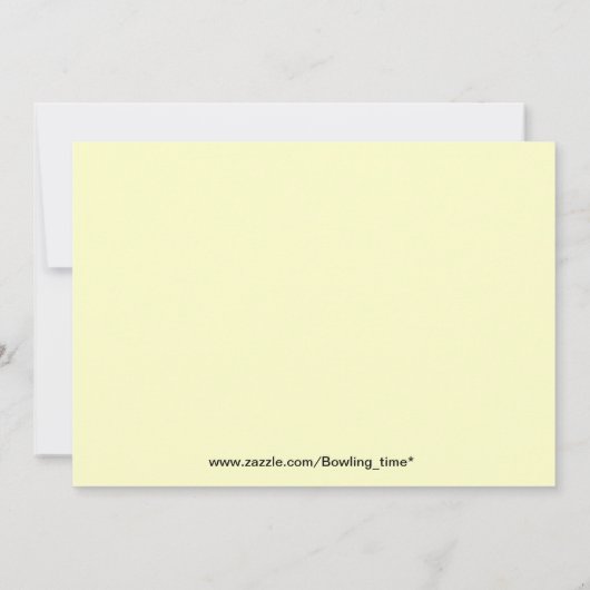 Invitation Fête de plage (Dos)