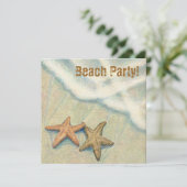 Invitation Fête de plage de Starfish ! (Debout devant)