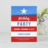 Invitation Fête de Porto Rico (Debout devant)