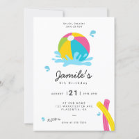Fête de poule minimaliste moderne Anniversaire