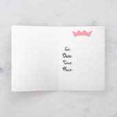 Invitation Fête de princesse (Intérieur)