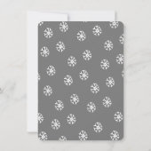 Invitation Fête de pyjama de sucre de Noël laid (Dos)