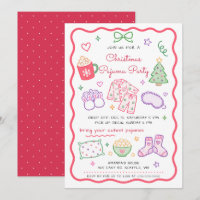 Fête de pyjama pour enfants Fête de Noël