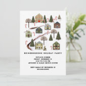 Invitation Fête de quartier de Noël (Debout devant)