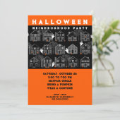 Invitation Fête de quartier Halloween (Debout devant)