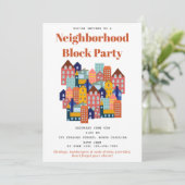 Invitation Fête de quartier Rencontrez vos voisins (Debout devant)