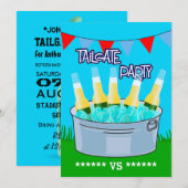 Invitation Fête de queue de hayon (Devant / Derrière)