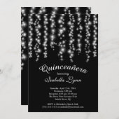 Invitation Fête de Quinceañera (Devant / Derrière)