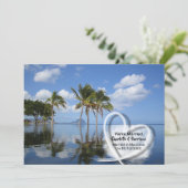 Invitation Fête De Réception De Mariage À Maurice (Debout devant)