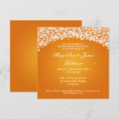 Invitation Fête de réchauffement de la maison Arche parkling  (Devant / Derrière)