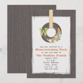 Invitation Fête de réchauffement des ménages inspirée par le (Devant / Derrière)