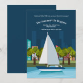 Invitation Fête de régate (Devant / Derrière)