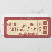 Invitation Fête de remise de diplômes (Devant)