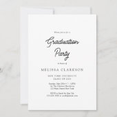 Invitation Fête de remise de diplômes avec scénario photo min (Devant)