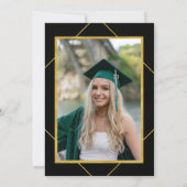 Invitation Fête de remise de diplômes de droit (Dos)