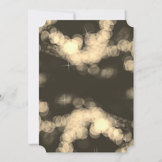 Invitation Fête de remise de diplômes d'infirmière Bokeh Stét (Dos)