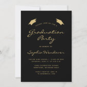 Invitation Fête de remise des diplômes 2026 Classique Moderne (Devant)