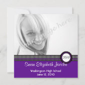 Invitation Fête de remise des diplômes dans l'invitation de (Devant)