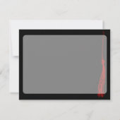 Invitation Fête de remise des diplômes de photo de gland (Dos)