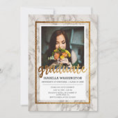 Invitation Fête de remise des diplômes de photo de la (Devant)