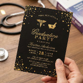 Invitation Fête de remise des diplômes d'infirmière praticien