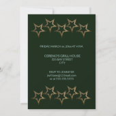 Invitation Fête de retraite amusante (Dos)