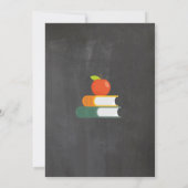 Invitation Fête de retraite Classe libérée Professeur (Dos)