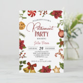 Invitation Fête de retraite de Noël (Debout devant)
