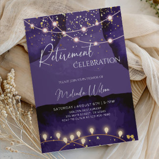 Invitation Fête de retraite de Noël