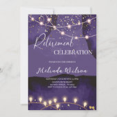 Invitation Fête de retraite de Noël (Devant)
