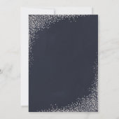 Invitation Fête de retraite élégante avec écriture à feuille  (Dos)