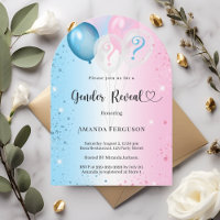 Fête de révélation du sexe rose bleu bébé garçon f