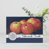 Invitation Fête de Rosh Hashanah personnalisée (Debout devant)