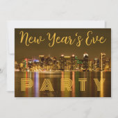 Invitation Fête de San Diego NYE (Devant)