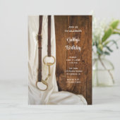 Invitation Fête de Satin et Horse Bit (Debout devant)