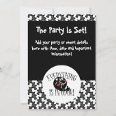 Invitation Fête de Skunk (Devant)