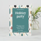 Invitation Fête de société minimaliste moderne (Debout devant)