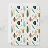 Invitation Fête de société minimaliste moderne (Dos)