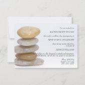 Invitation Fête de Spa pour l'Enterrement de Vie de Jeune Fil (Dos)