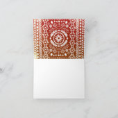 Invitation Fête de style mexicain Merci (Intérieur)