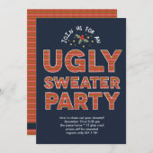 Invitation Fête de sueur moche (Devant / Derrière)