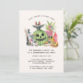 Invitation Fête de Summerween BBQ de jardin (Debout devant)