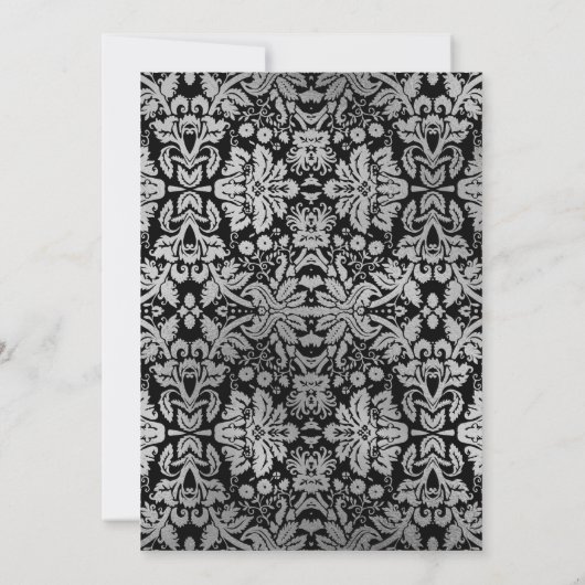 Invitation Fête de surprise pour le 40e anniversaire - Ruby R (Dos)