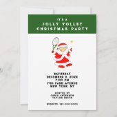 Invitation Fête de tennis féminin (Devant)