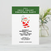 Invitation Fête de tennis féminin (Debout devant)