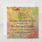 Invitation Fête de Thanksgiving (Dos)