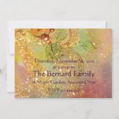 Invitation Fête de Thanksgiving (Dos)
