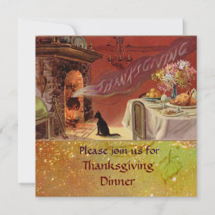 Invitation Fête de Thanksgiving