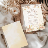 Invitation Fête de Thanksgiving entre amis