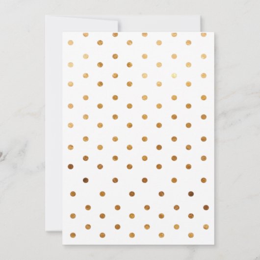 Invitation Fête de thé de Noël (Dos)